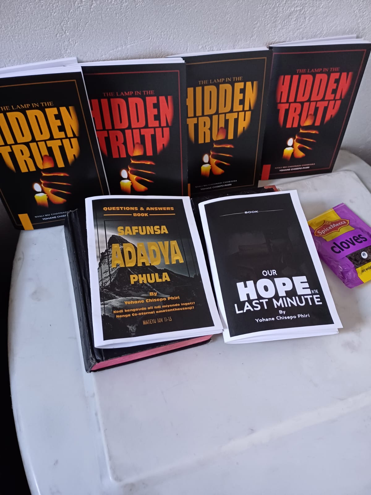 Back cover of Hidden Truth